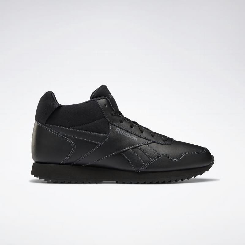 Tenisi Reebok Royal Glide Mid Barbati Negrii Romania LH8664RG